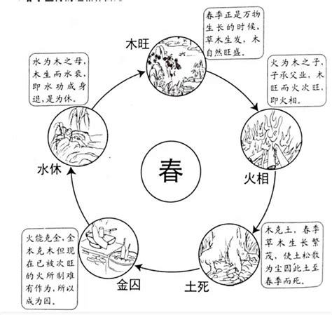 旺相休囚死|五行的旺、相、休、囚、死